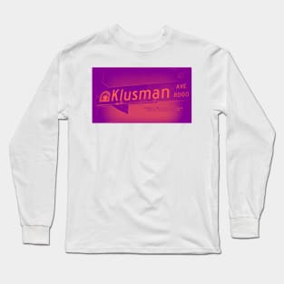 Klusman Avenue, Rancho Cucamonga, California by Mistah Wilson Long Sleeve T-Shirt